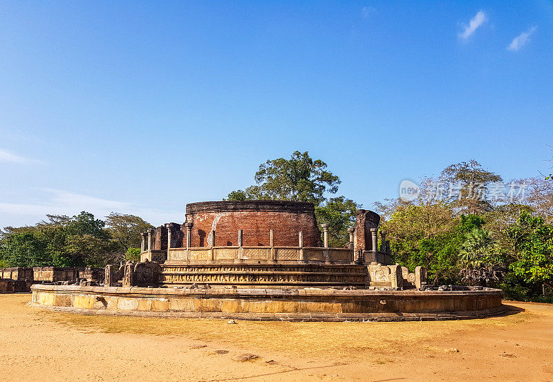 Polonnaruwa Vatadage修道院，斯里兰卡